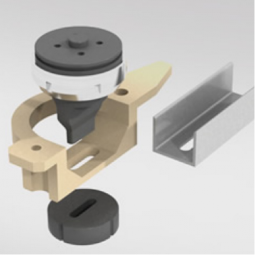 U és I profilok ovális lyukasztása idomacél megmunkáló kiegészítõ