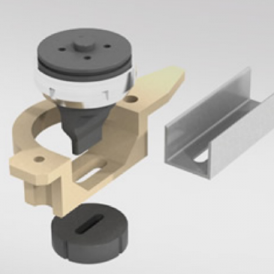 U és I profilok ovális lyukasztása idomacél megmunkáló kiegészítõ