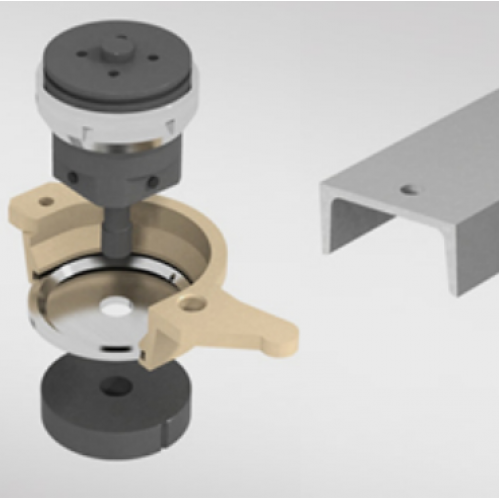 Profil lyukasztó idomacél megmunkáló kiegészítõ