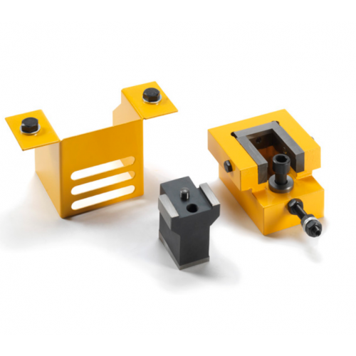 Négyszög kicsípõ idomacél megmunkáló kiegészítõ