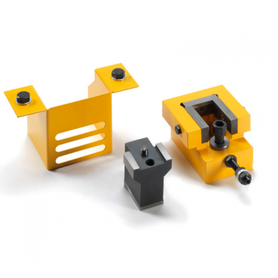 Négyszög kicsípõ idomacél megmunkáló kiegészítõ